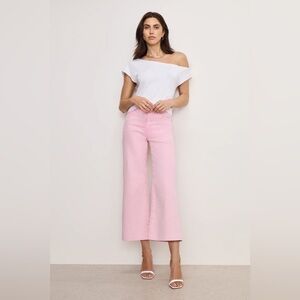 Good American - GOOD WAIST CROPPED PALAZZO JEANS